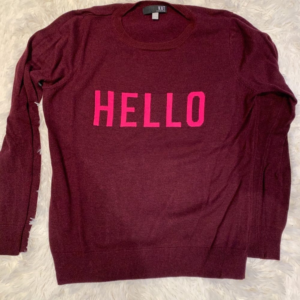 Kut from the Kloth cashmere blend sweater